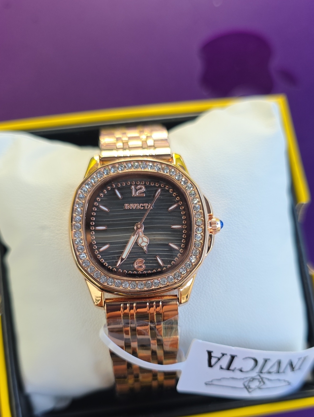 677.  Invicta Wildflower Ember Women's Watch - 31mm. Rose Gold (69386)